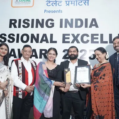 Receiving the Rising India Professional Excellence Award in 2023 was a proud moment. It motivates me to continue fighting for my clients with even more dedication.