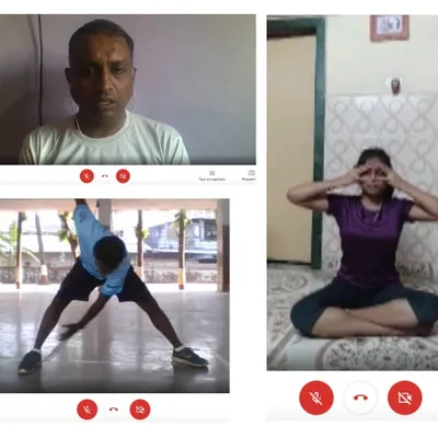 A look into our online training sessions. We guide athletes through live workouts, yoga, and form correction, proving that distance is no barrier to professional coaching.