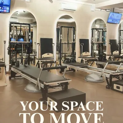 This is your space to move, breathe, and transform. Our studio is fully equipped with reformers, chairs, and towers, ready for you to find your strength.