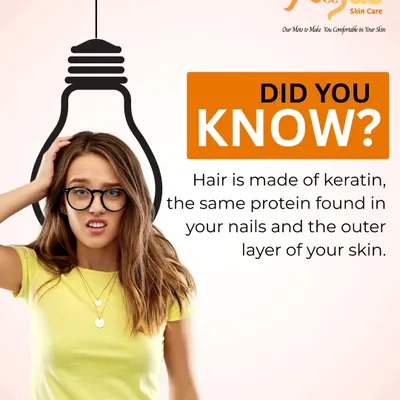 Did you know that hair is made of keratin, the same protein found in your nails and the outer layer of your skin? This is why nourishing your body from the inside is crucial for strong, healthy hair.