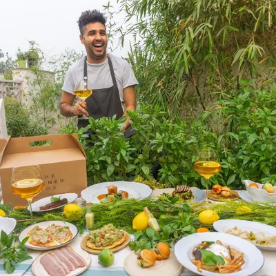 Meet Chef Dhruv Oberoi, the mastermind behind our 'Italian Affair' menu. His passion for Italian cuisine and seasonal produce is evident in every dish he creates for The Dinner Box.