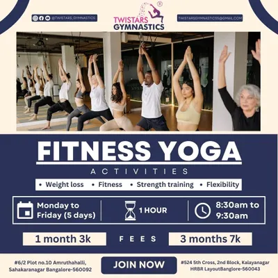 Discover our Fitness Yoga program, designed to improve weight loss, overall fitness, strength, and flexibility. Join our morning sessions to start your day with energy and focus.