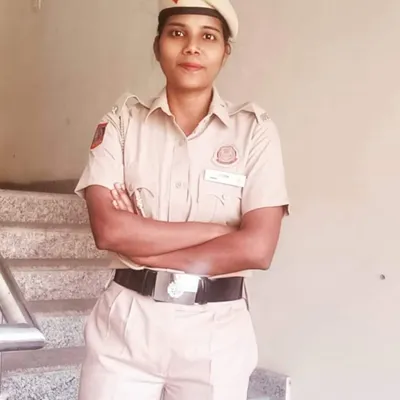 A proud moment for our academy. This trainee's confident posture in her Delhi Police uniform shows the result of dedicated physical test preparation and mental toughness.