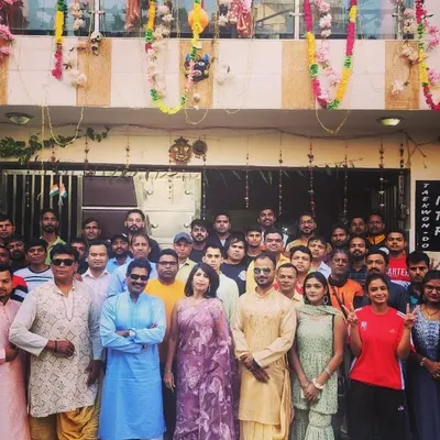 Our entire Taekwondo family gathered for a Diwali celebration. We believe in building strong bonds both inside and outside the training hall.