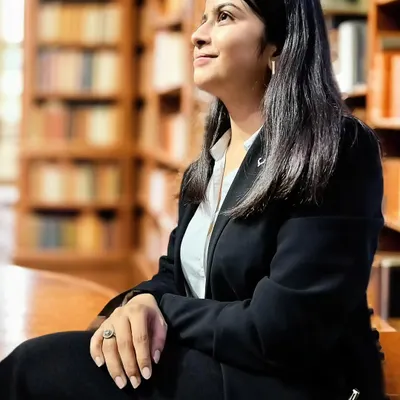 In the quiet of a law library, surrounded by books filled with decades of legal wisdom. This is where I come to think, research, and build the strongest arguments for my clients.