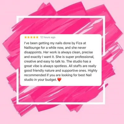 Another 5-star review from a happy client who loves the clean, precise, and creative work. It's always my goal to be professional and easy to talk to.
