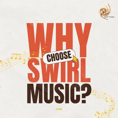 Why choose Swirl Music? We believe we offer a unique and comprehensive approach to music education.