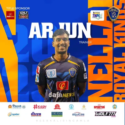 My official trainer poster for the Nellai Royal Kings. It's an honor to be entrusted with the physical preparation of a professional cricket team.