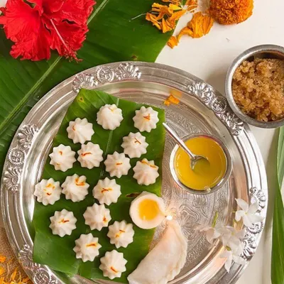 From our kitchen to your home, may your Ganesh Chaturthi be filled with love and sweet memories. We specialize in handmade festive treats like these traditional Ukdiche Modaks.
