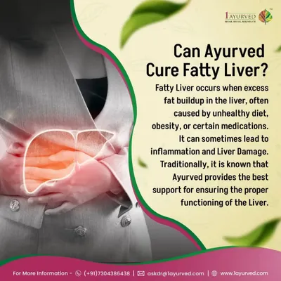 Can Ayurveda cure fatty liver? Fatty liver is caused by excess fat buildup from an unhealthy diet or obesity. Ayurveda provides excellent support by addressing the root metabolic dysfunction to ensure proper liver function.