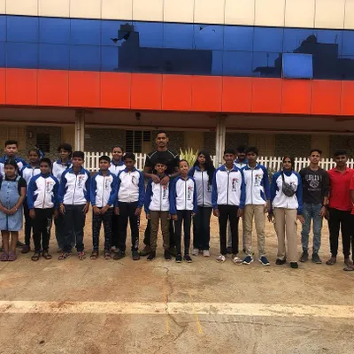 The HPKA team ready to depart for our summer karate camp in Ooty. These trips are a highlight of our year.