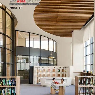 We were honored to be recognized as a finalist in the Public Building category at WADE ASIA for our Vedanya School project. The design transforms a compact site into a vibrant and engaging environment for young learners.