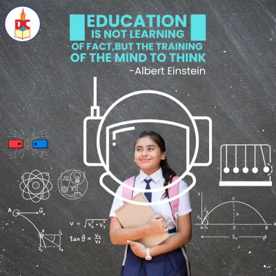 "Education is not learning of fact, but the training of the mind to think." This quote by Albert Einstein is at the core of our teaching philosophy for Physics, Chemistry, and all science subjects.