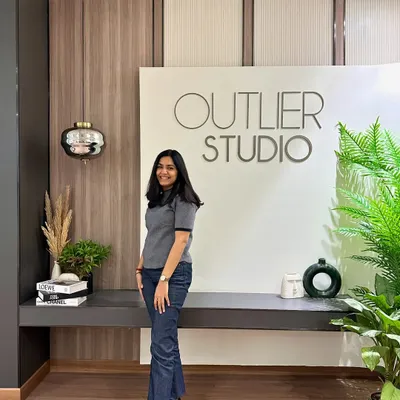 Hey everyone, I’m Ishita, the founder of Outlier Studio. I started this journey in 2019 from a small room in my home, and I am filled with gratitude for how far we've come, thanks to my incredible team and amazing clients.