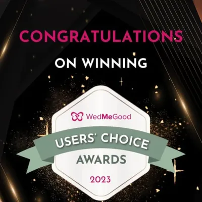I am so honored and grateful to have received the WedMeGood Users' Choice Award for 2023. A huge thank you to all my amazing brides for their trust and support.