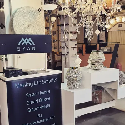 You can now find and purchase my SYAN automation products at the Enviva lighting store in Indiranagar, Bangalore. I am expanding to more stores soon to make my technology even more accessible.