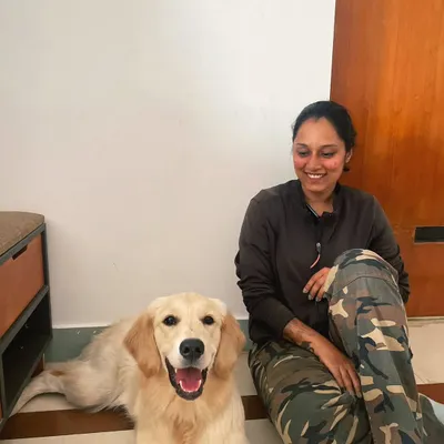Graduation day for Imli the Golden Retriever! Seeing a dog and their owner reach their goals together is the most rewarding part of my job.