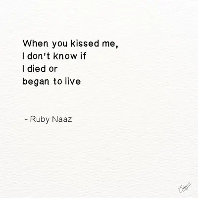 The first kiss is often overrated; it's the last kiss that holds so much weight. This poem is a reflection on the power and memory of a final kiss.
