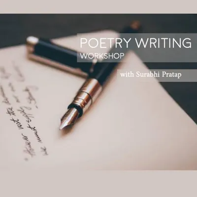 Welcome to our Poetry Writing Workshop. We created this space for anyone who wants to explore writing, especially if you feel intimidated by it. This is a non-judgmental, fun session led by Surabhi Pratap.