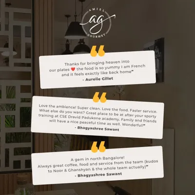 Your words, our motivation. I love hearing from my guests, like this review from Aurelie Gillet who says my food feels "exactly like back home" in France.