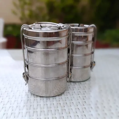 I am proud to be a plastic-free brand. These beautiful steel tiffin carriers are not just sustainable, but they also keep your food fresh and warm. By choosing us, you are also choosing to help the environment.