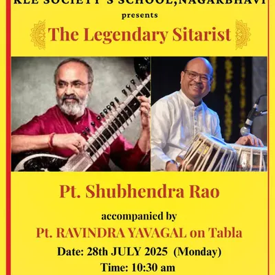 So happy to be performing at a school in my hometown of Bengaluru for SPIC MACAY. These outreach programs are essential for connecting with young music lovers.