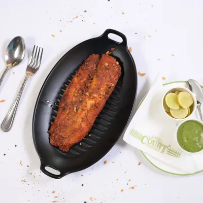 Our Basa Makhni is a must-try for seafood connoisseurs. Tender basa fish is cooked in a rich, buttery gravy for a soul-satisfying gastronomic experience.