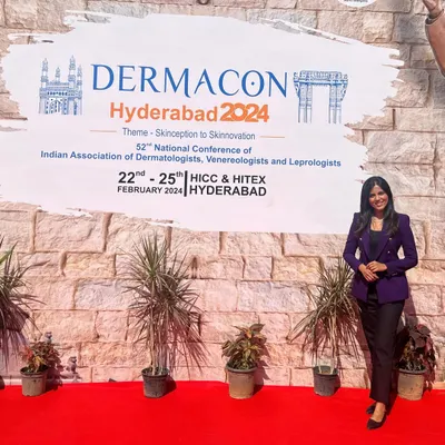 Attending Dermacon 2024 in Hyderabad, the 52nd National Conference of Indian Association of Dermatologists, Venereologists and Leprologists. Staying updated is key to providing the best care.