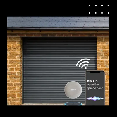 Our smart garage door solutions allow you to open your garage with a simple voice command to Siri, Alexa, or Google Assistant. This provides secure, hands-free access when you arrive home.