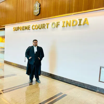Inside the Supreme Court of India. It is essential to put your feet in the right place and then stand firm for justice. This is the highest court of the land, and appearing here is a privilege I take very seriously.
