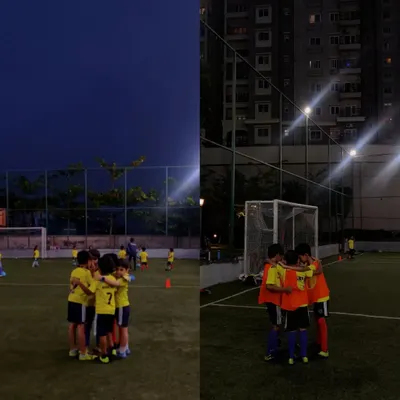 This is what unity looks like. We teach our players that teamwork is everything, building a strong huddle and team spirit that extends beyond the training ground.