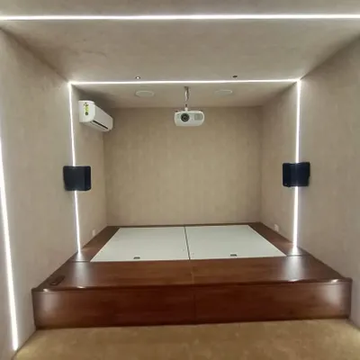 A 5.1.2 compact home cinema delivered successfully. Happy client Happy delivery