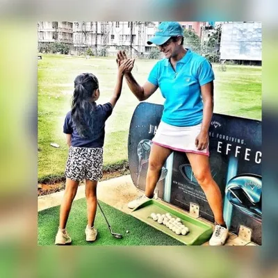 There's nothing better than seeing a young golfer fall in love with the game. A high-five after a great shot at the driving range captures the fun and encouraging atmosphere I create for my junior students.