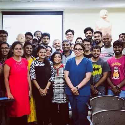 Our team after completing a Basic Life Support (BLS) course with Columbia Asia Hospital. We believe every adventurer should have these life-saving skills.