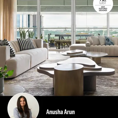 We are so thrilled and honored to be included in the prestigious AD List 2025 by Architectural Digest India. It is a wonderful recognition of our firm's dedication to design excellence.