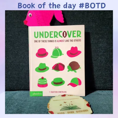 "Undercover" is a brilliant wordless picture book that's all about perception. It's a visual puzzle that challenges kids to find the odd one out on every page.