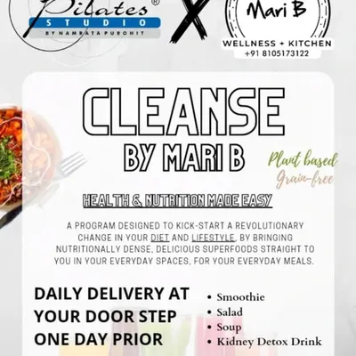 This is our plant-based, grain-free cleanse program designed to make health and nutrition easy. Each day's meals are delivered to you, taking the guesswork out of eating well.