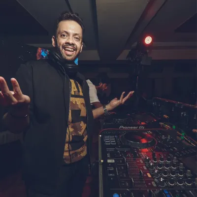 That feeling when the beat drops and the crowd goes wild. This is me in my element, curating vibes for a packed house at a friendship day party.