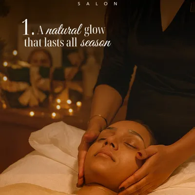 A facial that delivers a natural glow is the perfect way to get ready for the festive season. Our expert massage techniques help you relax while ensuring your skin looks radiant for every holiday event.