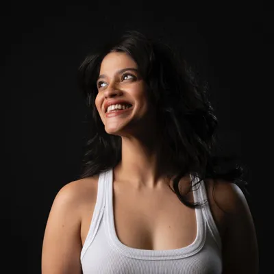 A professional portrait shot. This captures the happy and energetic personality I bring to every gig I perform at or host.