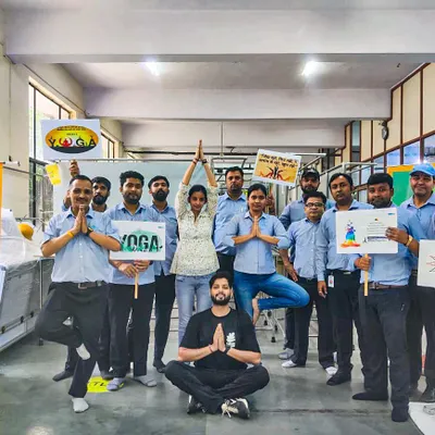 I was privileged to celebrate International Yoga Day with the employees of MINDA Corporation Limited. My corporate yoga programs are designed to fit into a busy workday, offering a much-needed break to recharge and improve overall employee wellbeing.