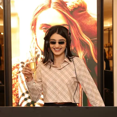 Cheers to a great night spinning for Burberry. It's always a pleasure to provide the soundtrack for luxury fashion events, blending sophisticated grooves with my signature disco and house style.