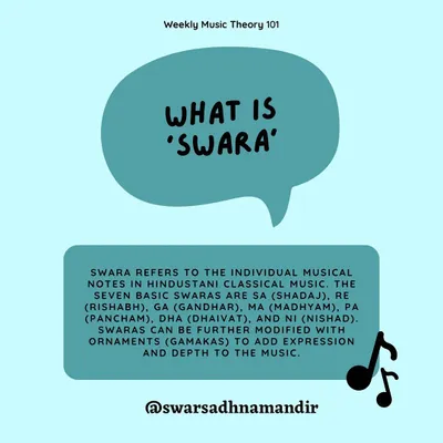 Our weekly music theory series starts with the most basic building block: 'Swara'. This post explains what the seven basic notes of Hindustani classical music are.
