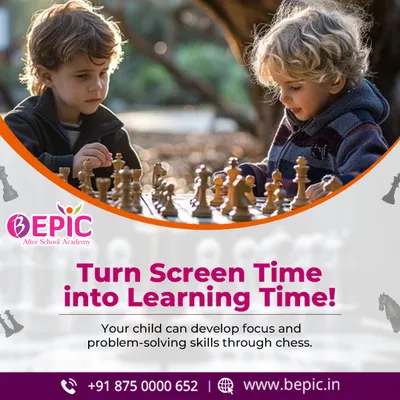 Turn screen time into learning time with the game of chess. I teach children how to develop focus and problem-solving skills through engaging lessons and exciting matches.