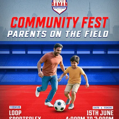 We believe football is for the whole family. Our Community Fest invites parents to join their kids on the field for a day of fun, laughter, and friendly competition.