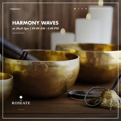 The gentle resonance of Tibetan singing bowls is a powerful tool for healing. We call these sessions 'Harmony Waves', as the vibrations wash over you, helping to reduce stress and quiet the mind.
