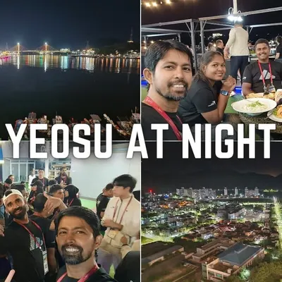 A collage from my trip to Yeosu, South Korea, for the World Taekwondo PTP (Partnership Taekwondo Program) in 2023. Continuous learning and international collaboration are key to my growth as a master.