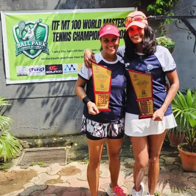 Congratulations to our players on their doubles title at the ITF MT100 World Masters Tennis Championship. A fantastic start to the season for these dedicated athletes.