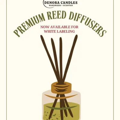 I offer my premium reed diffusers for white-labeling. This is a great opportunity for you to launch your own fragrance line or create branded merchandise with a high-end feel.