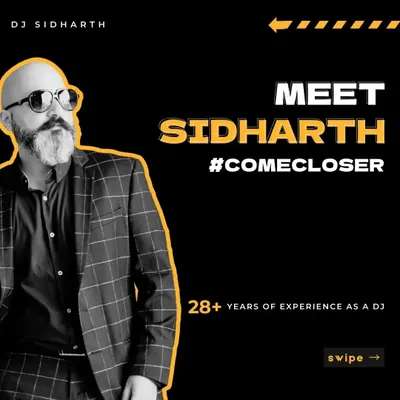 Meet Sidharth. With over 28 years of experience, I'm here to bridge gaps and dissolve barriers with my music. This is the introduction to my 'Come Closer' concept.